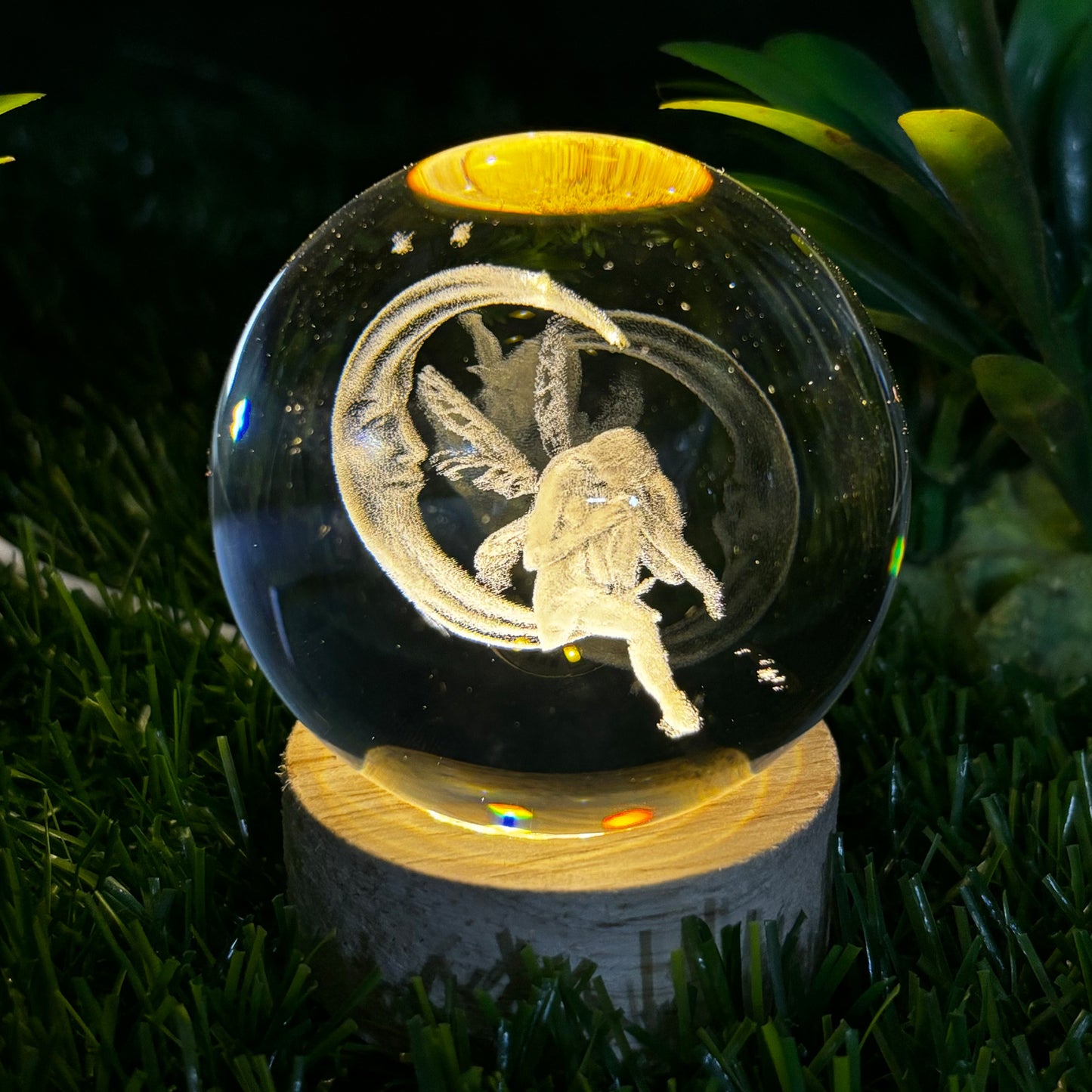 3D Fairy Tails Crystal Ball Lamp For Home / Office / Bedroom Decoration Night Lamp