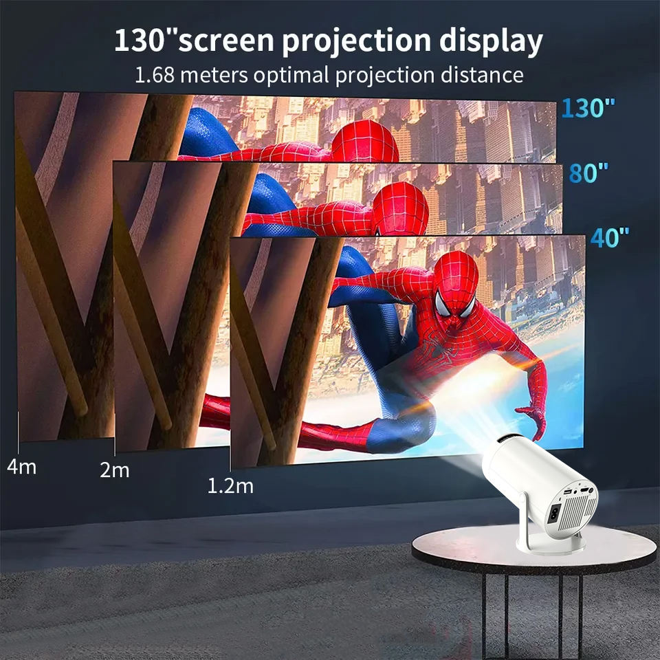 Mini LED Projector | High-Resolution Display | LED Light Source | Compact & Budget-Friendly