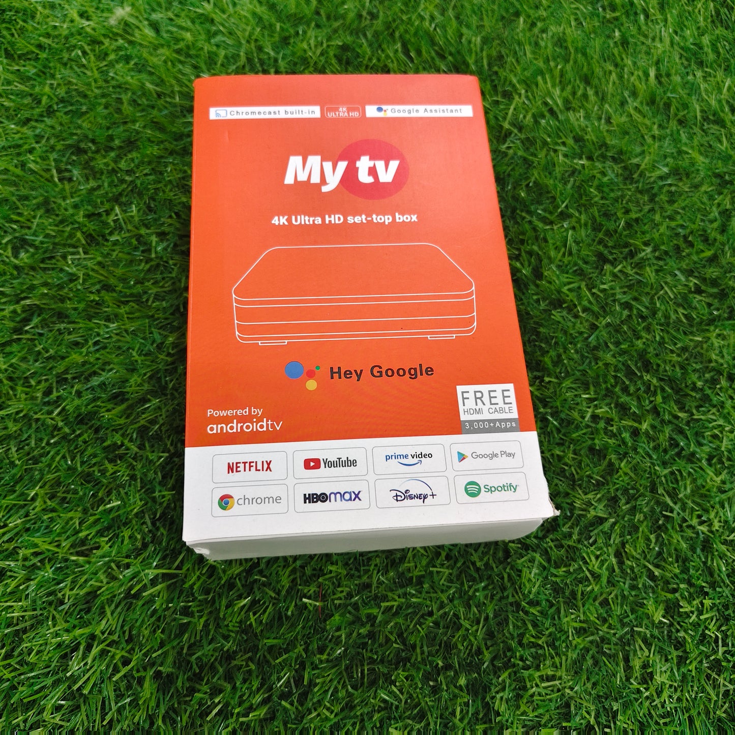 My tv Full HD 1080p Smart Android TV Set-Top Box with Built-in Chromecast & Google Assistant