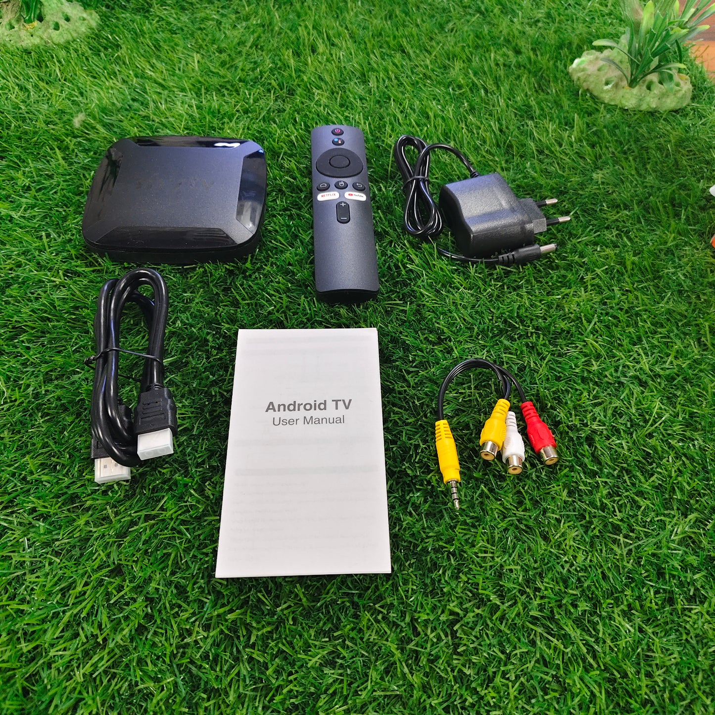 My tv Full HD 1080p Smart Android TV Set-Top Box with Built-in Chromecast & Google Assistant