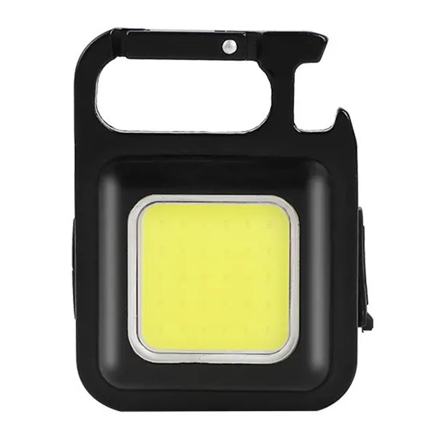 WRADER USB Rechargeable Keychain Torch Light Pocket COB Torch Light with 3 Working Mode 4 hrs Torch Emergency Light