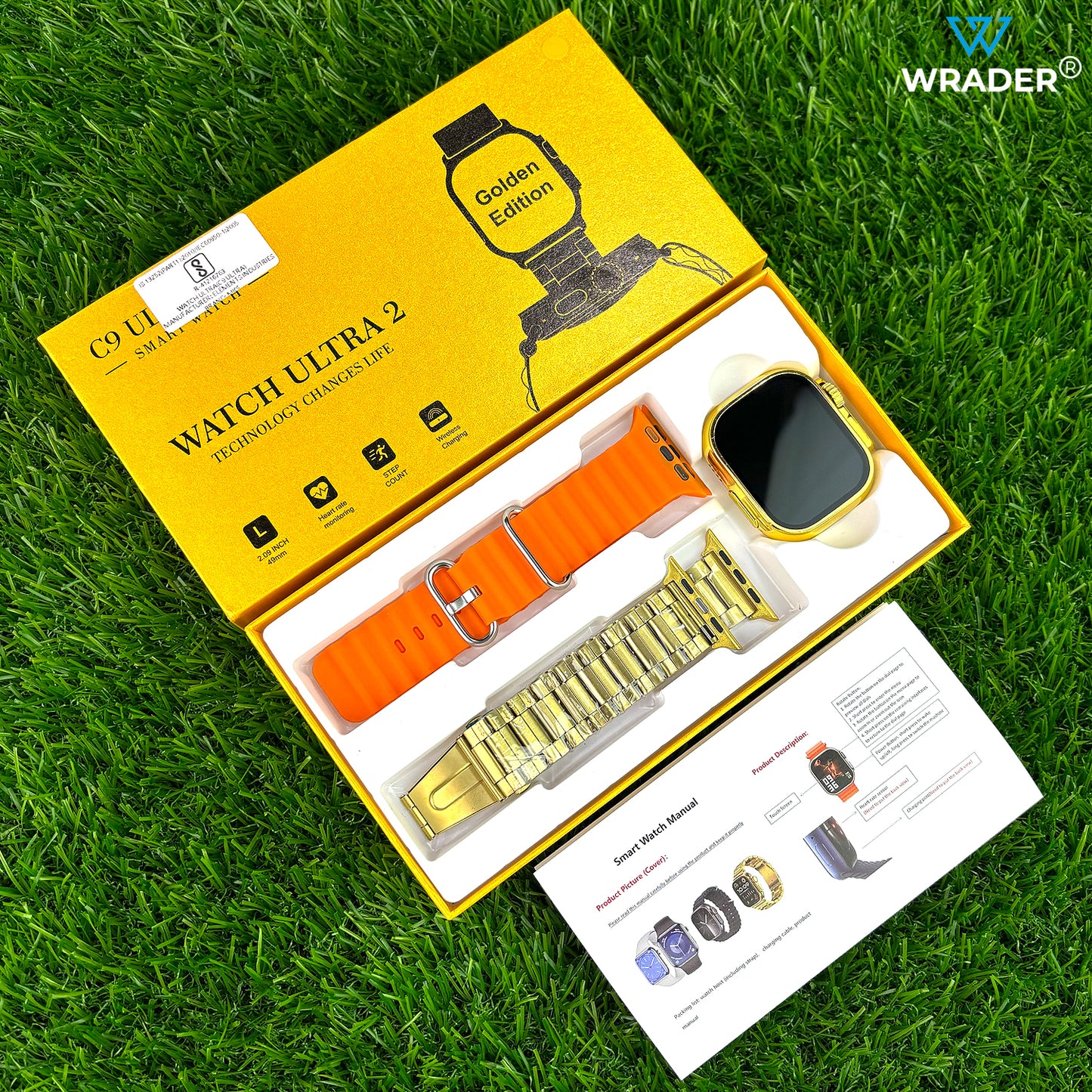 WRADER Ultra Gold Smartwatch