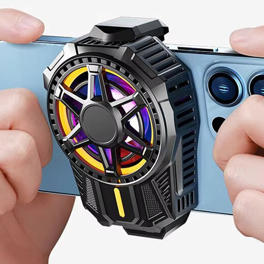 WRADER SL01 RGB Gaming Mobile Phone Cooler for iPhone & Android Mobiles Mobile AC Cooler