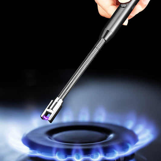 360 Degree Flexible Handheld Long Neck Electric Gas Lighter BBQ Lighter Rechargeable Lighter for Candles Gas Bonfire