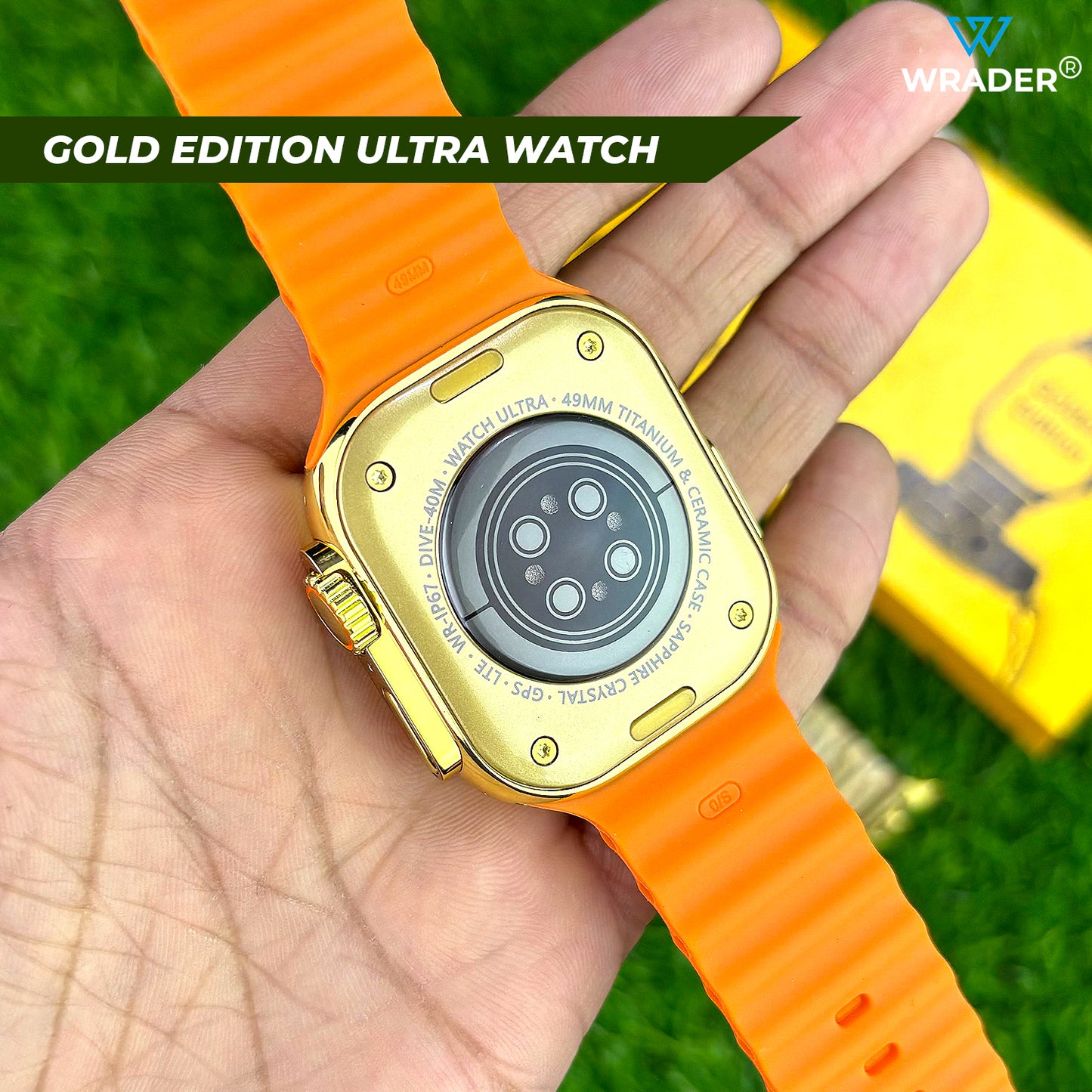 WRADER Ultra Gold Smartwatch