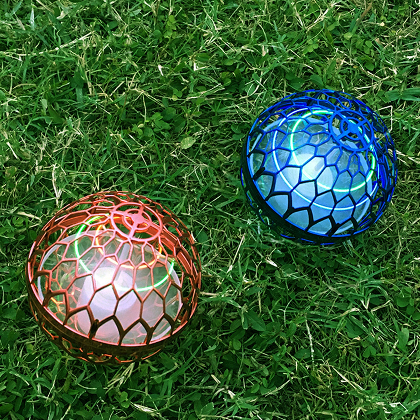 RGB Color Lighting Rechargeable Flying Ball with Remote Controller for Kids