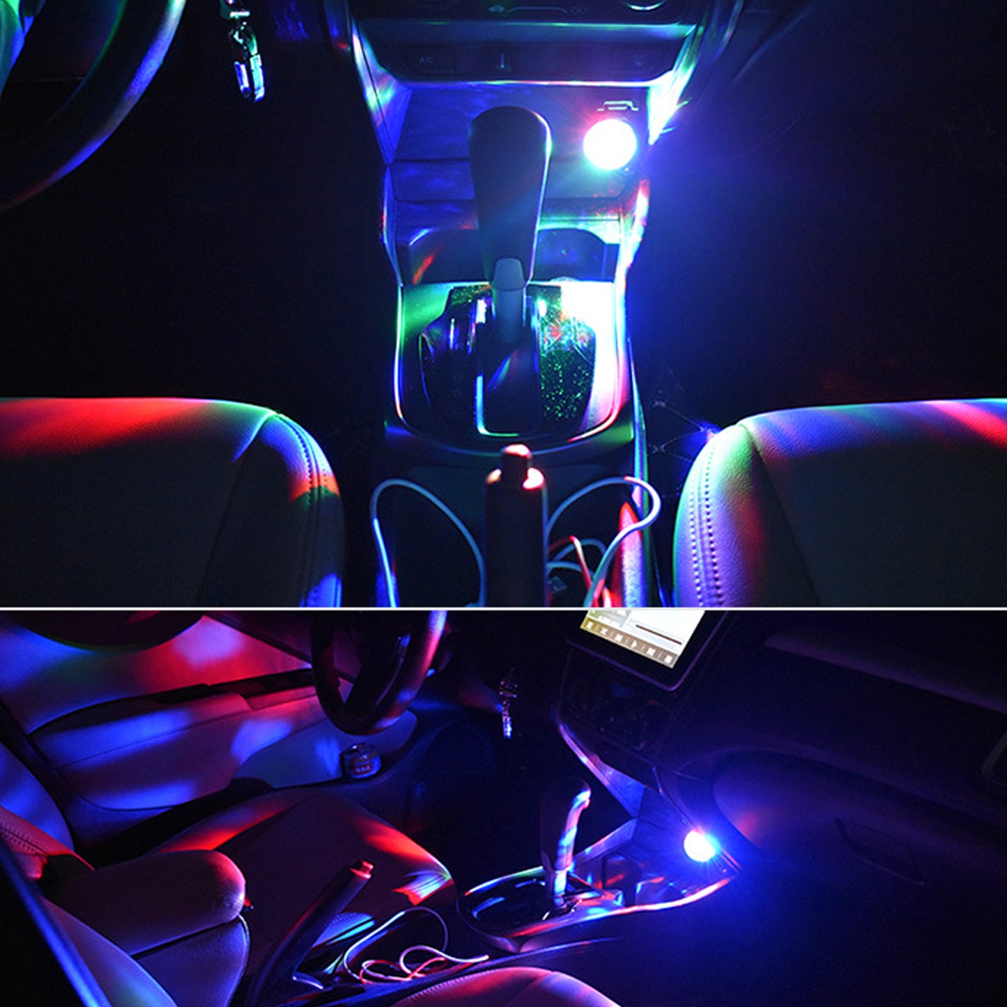 WRADER Upgraded Quality USB Disco Light LED Disco Projection Light for Home Bedroom Single Disco Ball