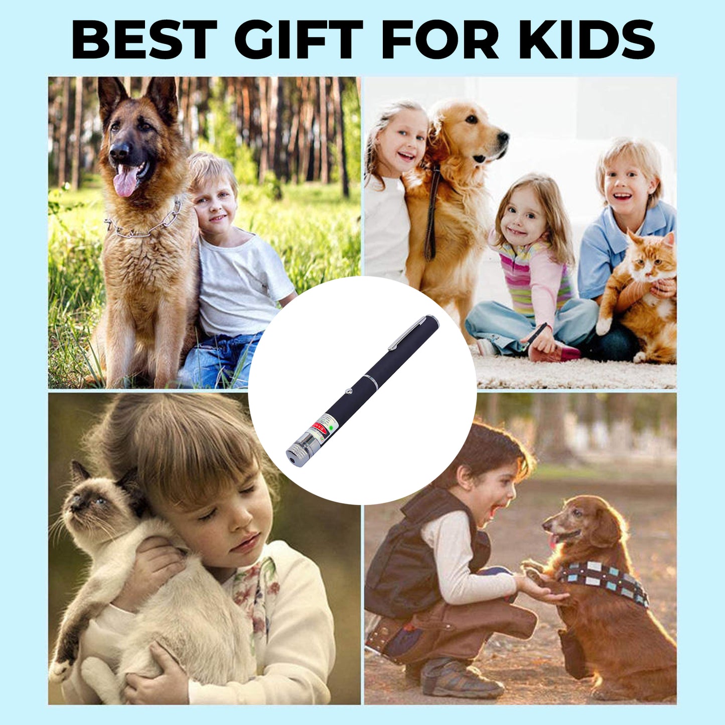 WRADER Green Laser Light Pointer Laser Light for Dark Indoor and Outdoor Shower Laser Light (Ball Diameter: 3 cm)