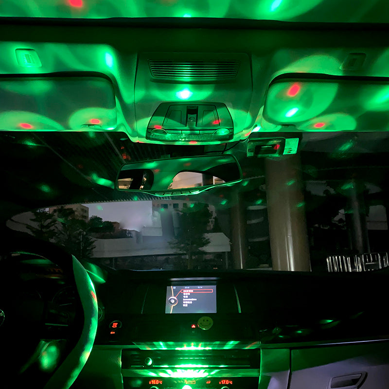 WRADER USB Disco Projection Light with 7 Color + 9 Functional Mode