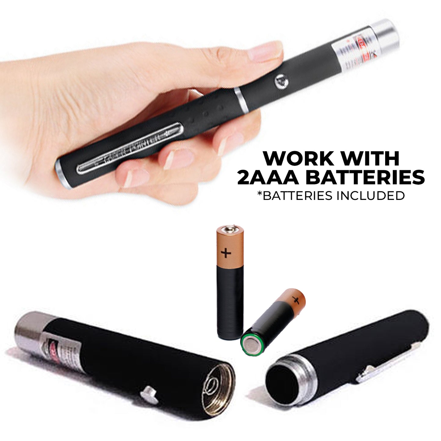 WRADER Green Laser Light Pointer Laser Light for Dark Indoor and Outdoor Shower Laser Light (Ball Diameter: 3 cm)