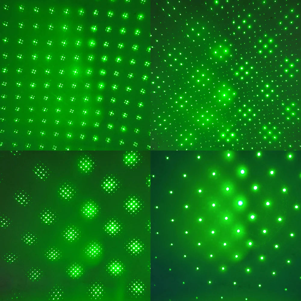 WRADER RECHARGEABLE GREEN LASER LIGHT TORCH WITH ON/OFF LOCK (Green)