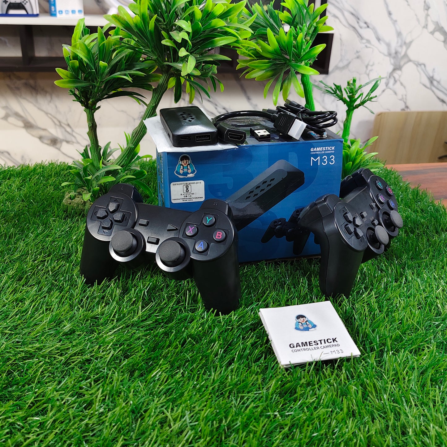 M33 Game Console – Plug & Play Retro Gaming System with – Classic Video Game Fun for Everyone