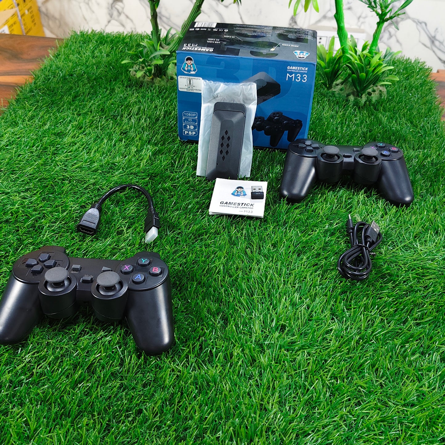 M33 Game Console – Plug & Play Retro Gaming System with – Classic Video Game Fun for Everyone