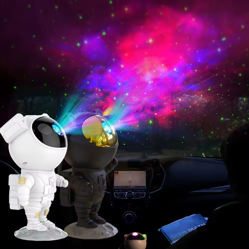 Wrader 360° Adjustable Head Galaxy Astronaut Projection Lamp Nebula Space Astro Night Lamp