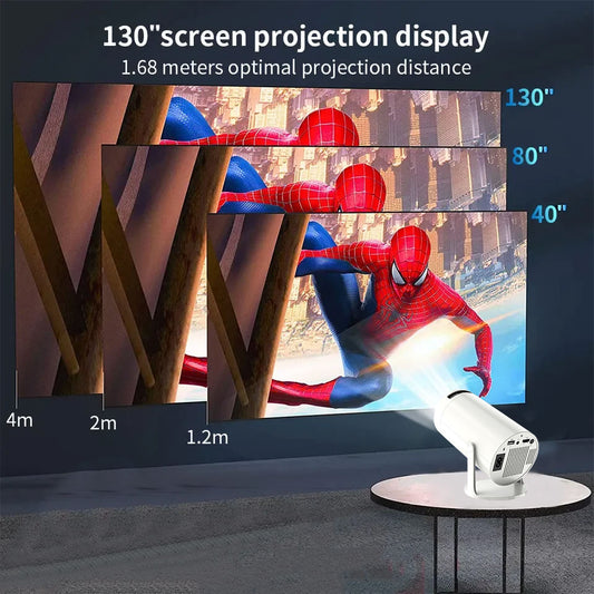 Mini LED Projector | High-Resolution Display | LED Light Source | Compact & Budget-Friendly