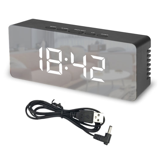WRADER LED Digital Alarm Clock