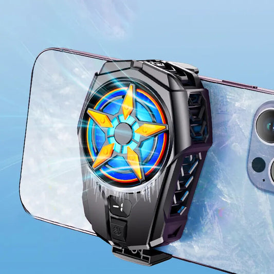 WRADER SL09 Portable Radiator Cooling Fan for Mobile Heating Gaming Cooling Fan For Android & iPhone