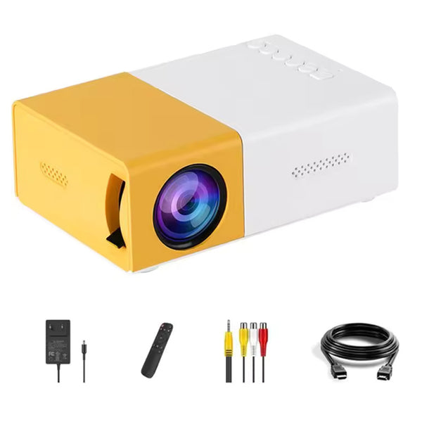 Portable Full HD Multimedia Projector For Home Office Smart 3D LED LCD ...