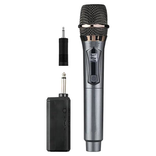WRADER Professional Dynamic Wireless Karaoke Mic for Speech Stage Party Singing Public Speaking Microphone
