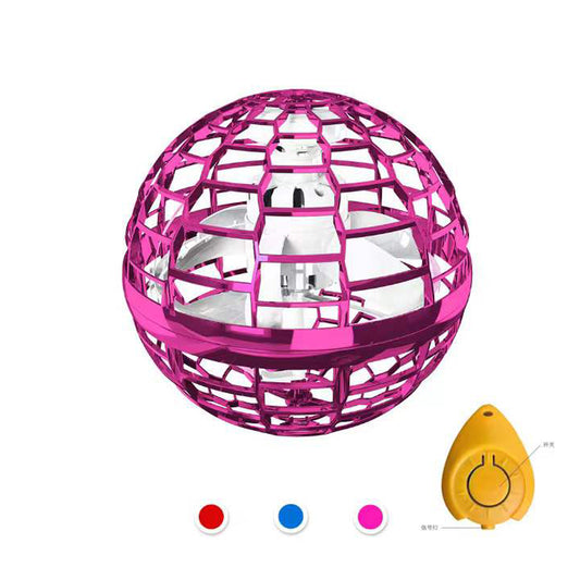 RGB Color Lighting Rechargeable Flying Ball with Remote Controller for Kids