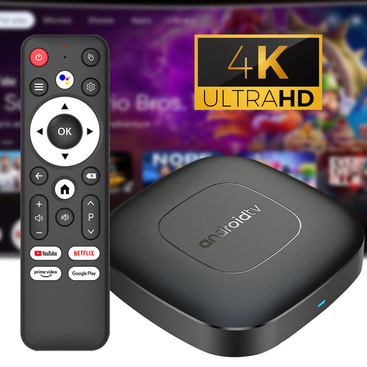 Q2 Android TV Box – 4GB RAM + 32GB Storage | Dual Band WiFi | Bluetooth 5.1 | Type-C Powered Smart TV Box