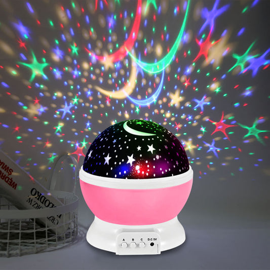 WRADER Star Night Light for Kids LED Star Projection Light with Color Changing Modes Single Disco Ball