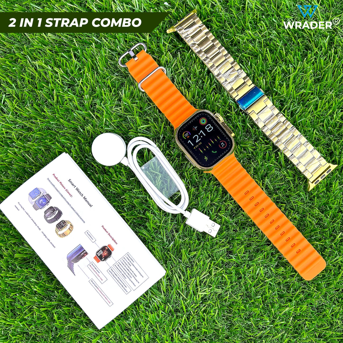 WRADER Ultra Gold Smartwatch
