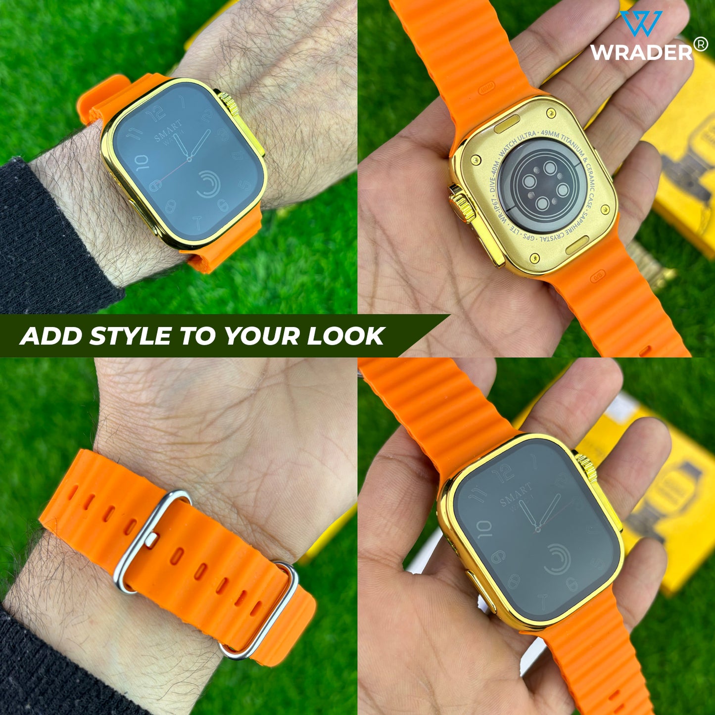 WRADER Ultra Gold Smartwatch