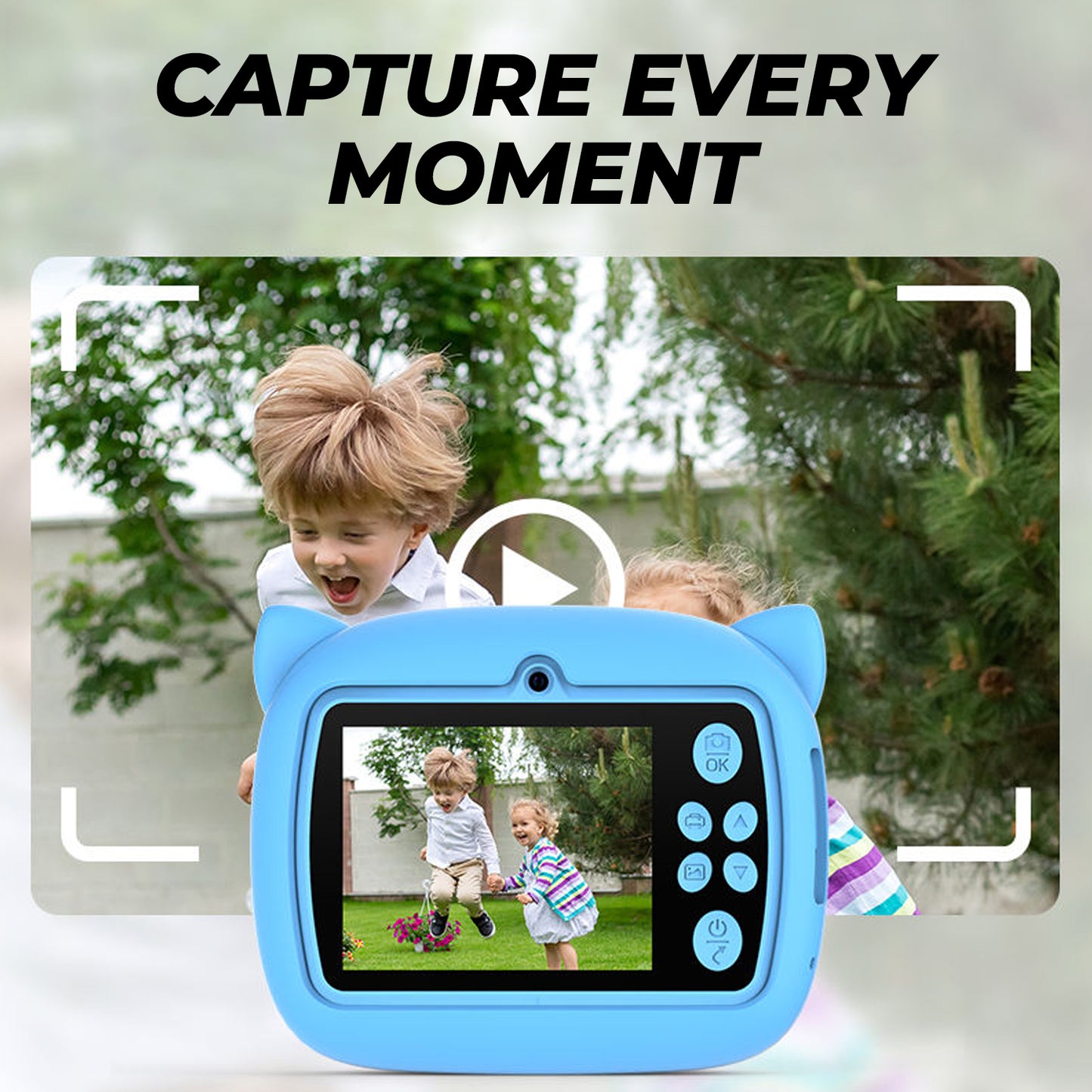 Instant Camera Printer Portable Photo Printer | Cat Design Camera Printer for Kids, Girls, Baby Boy | Best gift for Kids & Girls